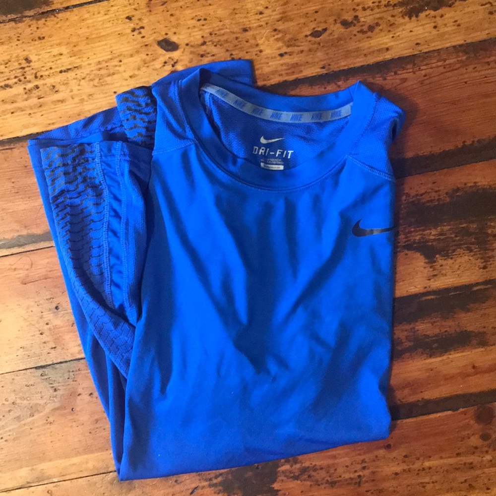 Nike Dry Fit Blue Performance Shirt XL
